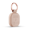Satechi FindAll Keychain - brelok ze skóry wegańskiej z lokalizatorem kompatybilny z Apple Find My (desert rose) (ST-LKCFR)