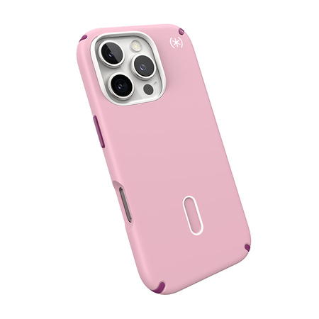 Speck Presidio2 Pro ClickLock & MagSafe - Etui iPhone 16 Pro (Wednesday Pink / Boysenberry Purple / White) (150700-3250)