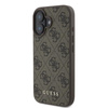 Guess 4G Classic - Etui iPhone 16 (brązowy) (GUHCP16SG4GFBR)