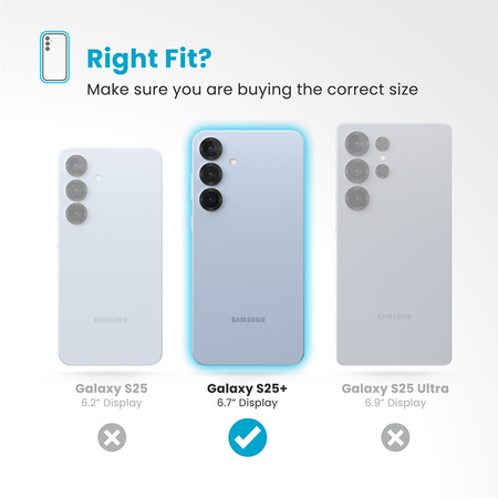 Speck Presidio2 Grip Magnet - Etui Samsung Galaxy S25+ / 24+ MagSafe (Coastal Blue/Dust Grey/White) (150879-3206)