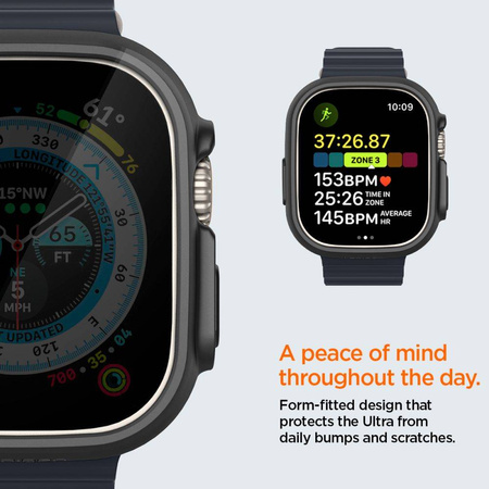 Spigen Thin Fit - Obudowa do Apple Watch Ultra 49 mm (czarny) (ACS05458)
