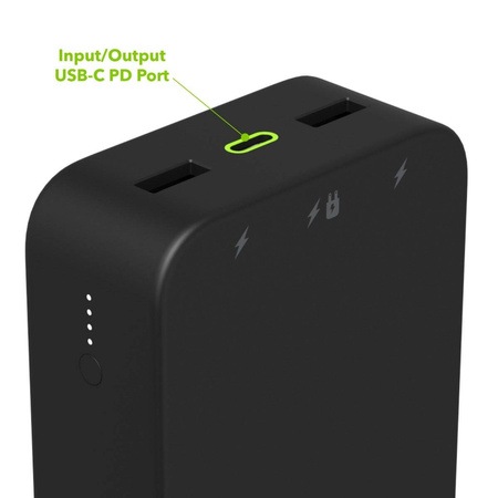 Mophie Powerstation 20K - powerbank 20K mAh - czarny (401110787)