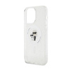 Karl Lagerfeld Karl & Choupette Glitter MagSafe - Etui iPhone 14 Pro Max (przezroczysty) (KLHMP14XHGKCNOT)