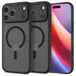 Spigen Ultra Hybrid Mag MagSafe - Etui do iPhone 17 Pro Max (Frost Black) (ACS10285)