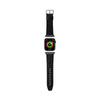 Karl Lagerfeld Saffiano Monogram - Pasek do Apple Watch 38/40/41 mm (czarny) (KLAWMSAKLHPK)