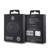 Mercedes Big Silver Logo - Ładowarka indukcyjna MagSafe 15W (czarny) (MECBMSMELK)
