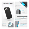 Speck Presidio2 Grip - Etui iPhone 16e / iPhone 15 / iPhone 14 / iPhone 13 (Black / Slate Grey / White) (150473-3205)