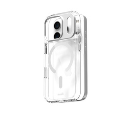 Moshi iGlaze MagSafe - Etui iPhone 17 Pro (Luna Silver) (99M2251023)
