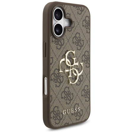 Guess 4G Big Logo - Etui iPhone 17 (brązowy) (GUHCP17S4GMGBR)