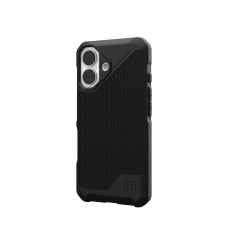 UAG Metropolis LT Magsafe - obudowa ochronna do iPhone 16 kompatybilna z MagSafe czarny kevlar  (114454113940)
