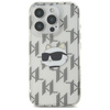 Karl Lagerfeld IML Choupette Head Electroplated - Etui iPhone 16 Pro (przezroczysty) (KLHCP16LHKLPCHT)