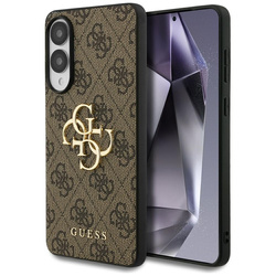 Guess Big 4G Logo Classic Logo - Etui do Samsung Galaxy S25 Edge (brązowy) (GUHCS25E4GMGBR)