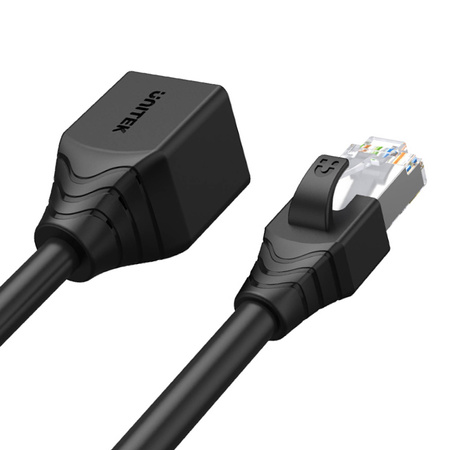 Unitek przedłużacz RJ-45 (8P8C) M-F Cat 6 STP 2 m (C1896BK-2M)