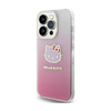 Hello Kitty IML Gradient Electrop Kitty Head - Etui iPhone 15 Pro Max (różowy) (HKHCP15XHDGKEP)