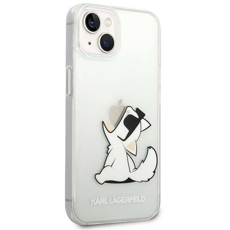 Karl Lagerfeld Choupette Fun Sunglasses - Etui iPhone 14 Plus (przezroczysty) (KLHCP14MCFNRC)