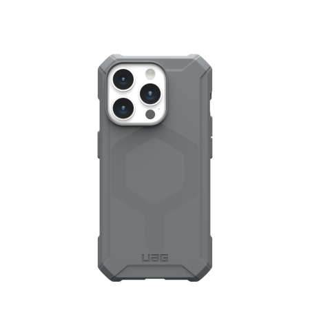 UAG Essential Armor Magsafe - obudowa ochronna do iPhone 15 Pro kompatybilna z MagSafe (silver) (114276113333)