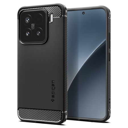 Spigen Rugged Armor - Etui do Xiaomi 15 (Matte Black) (ACS08859)