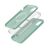 Crong Color Cover Magnetic - Etui iPhone 15 MagSafe (miętowy) (CRGCOLRMIP1561LGRN)