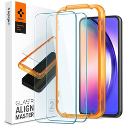 Spigen Alm Glas.TR 2-Pack - Szkło hartowane do Samsung Galaxy A54 5G (2 szt.) (Clear) (AGL05966)