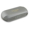 Guess Elongated Metalic Printed Logo - Słuchawki Bluetooth TWS + etui ładujące (szary) (GUTWSC2MCDSE)