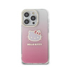 Hello Kitty IML Gradient Electrop Kitty Head - Etui iPhone 15 Pro (różowy) (HKHCP15LHDGKEP)