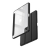 Crong PrimeFolio – Etui iPad Air 11” M3 (2025) / iPad Air 11” M2 (2024) / iPad Air 10.9” (5-4 gen.) / iPad Pro 11" (2022-2021) (czarny/przezroczysty) (CRG-PRF-IPD11-BLK)