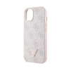 Guess Crossbody 4G Metal Logo - Etui iPhone 14 Pro Max (różowy) (GUHCP14XP4TDSCPP)