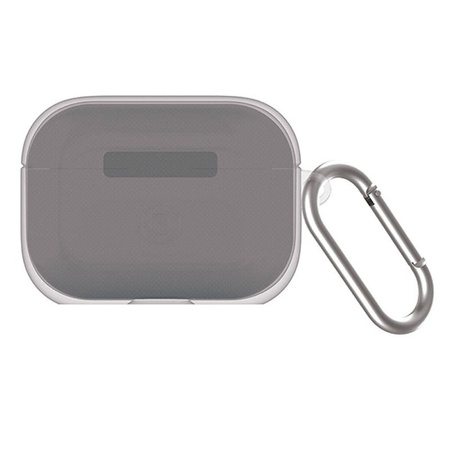 UNIQ Glase - Etui Apple AirPods Pro (smoke) (UNIQ-AIRPODSPRO-GLSGSMK)
