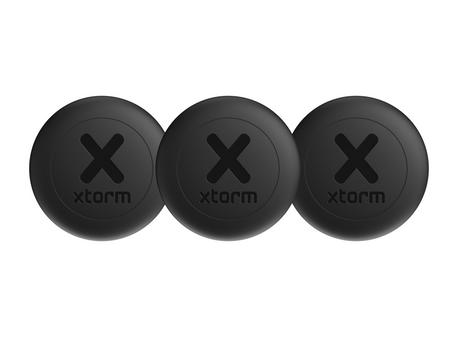 XTORM Lokalizator (Apple iOS) czarny Zestaw 3 pak  (XTAG2A1-3PACK)