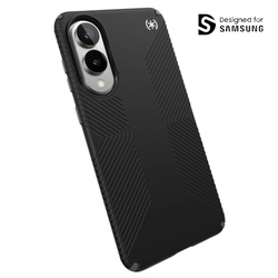 Speck Presidio2 Grip Magnet - Etui Samsung Galaxy S25 Edge MagSafe (Black/Slate Grey/White) (150932-3205)