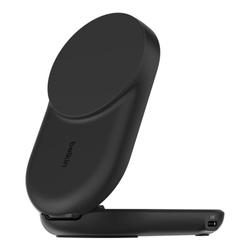 Belkin Ładowarka magnetyczna Qi2 25 W, składana 2w1, zasilacz 45W, czarna (WIZ039KQBK)