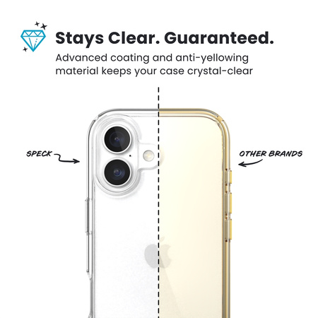 Speck Presidio Perfect-Clear - Etui iPhone 17 (Clear) (150953-5085)