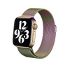 Crong Milano Steel - Pasek ze stali nierdzewnej do Apple Watch 38/40/41/42 mm (opalizujący) (CRG-40MST-OPL)