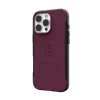 UAG Civilian Magsafe - obudowa ochronna do iPhone 16 Pro Max kompatybilna z MagSafe - bordowy (114445119049)