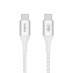 Belkin Kabel BOOST CHARGE USBC-C 240W 1m biały (CAB015BT1MWH)
