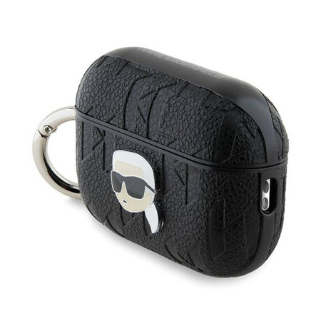 Karl Lagerfeld Monogram Karl Head - Etui AirPods Pro 2 (czarny) (KLAP2PGKIPK)