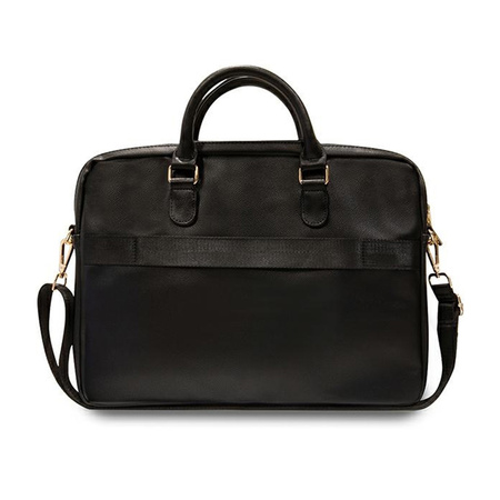 Guess Triangle 4G Computer Bag - Torba na notebooka 15" / 16" (czarny) (GUCB15ZPGSTEGK)