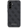 Guess 4G Metal Gold Logo - Etui do Samsung Galaxy A36 5G (czarny) (GUHCSA36G4GFGR)