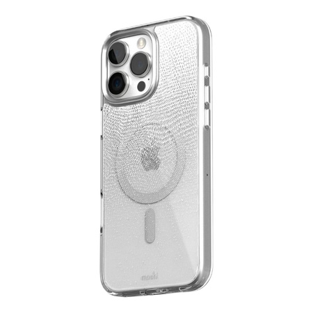 Moshi iGlaze MagSafe - Etui iPhone 16 Pro Max (Mist White) (99MO241016)