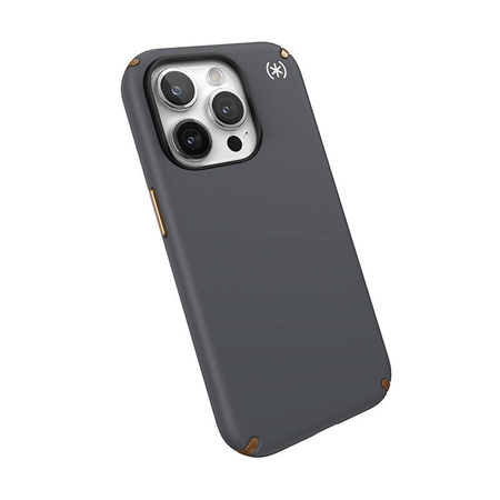 Speck Presidio2 Pro Magsafe - Etui iPhone 15 Pro (Charcoal Grey / Cool Bronze / White) (150564-3212)