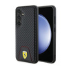Ferrari Carbon Stitched Bottom - Etui Samsung Galaxy S24 (czarny) (FEHCS24SN3PUK)