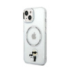 Karl Lagerfeld IML NFT Karl & Choupette MagSafe - Etui iPhone 14 Plus (przezroczysty) (KLHMP14MHNKCIT)
