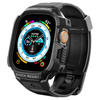 Spigen Rugged Armor Pro – Pasek z obudową do Apple Watch Ultra 49 mm (Czarny) (ACS05460)
