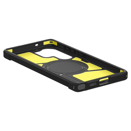 Spigen Tough Armor MagSafe - Etui do Samsung Galaxy S25 Ultra (Czarny) (ACS08964)