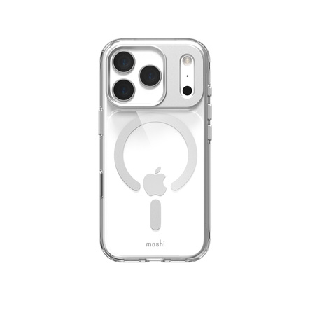 Moshi iGlaze MagSafe - Etui iPhone 17 Pro (Luna Silver) (99M2251023)