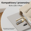Unitek hub dwukierunkowy USB C/USB A 5Gbps, 4x USB A różowy (H1319APK01)