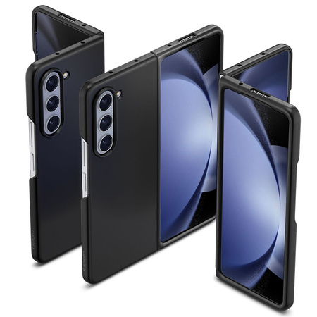 Spigen Airskin - Etui do Samsung Galaxy Z Fold 5 (Czarny) (ACS06223)