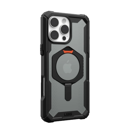 UAG Plasma XTE Magsafe - obudowa ochronna do iPhone 16 Pro Max kompatybilna z MagSafe czarny/pomarańczowy (114475114097)