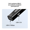 Unitek Kabel przedłużający USB-C 10 Gbps 5m, czarny (U1335ABK01)