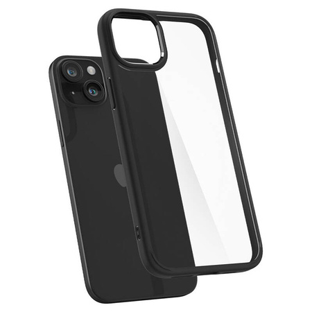 Spigen Ultra Hybrid - Etui do iPhone 15 (Matte Black) (ACS06799)
